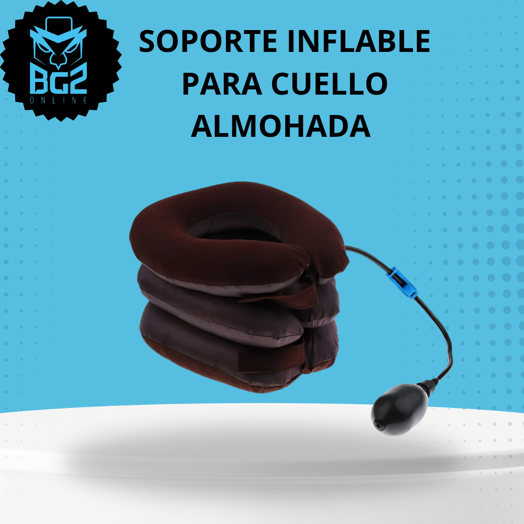 SOPORTE INFLABLE PARA CUELLO ALMOHADA